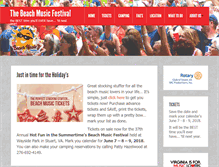 Tablet Screenshot of beachfestival.com